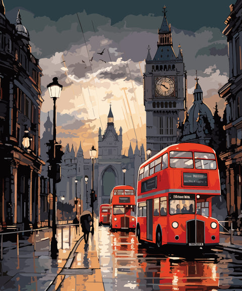 London premium puzzle - illustration